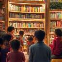 Animation lecture enfants à la librairie