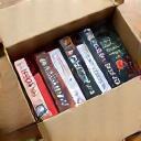 Colis de livres en livraison